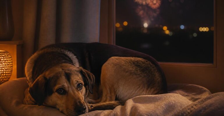Cane e Ferragosto: fuochi, rumori e gestione della paura