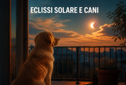 L'eclissi solare è pericolosa per i cani?