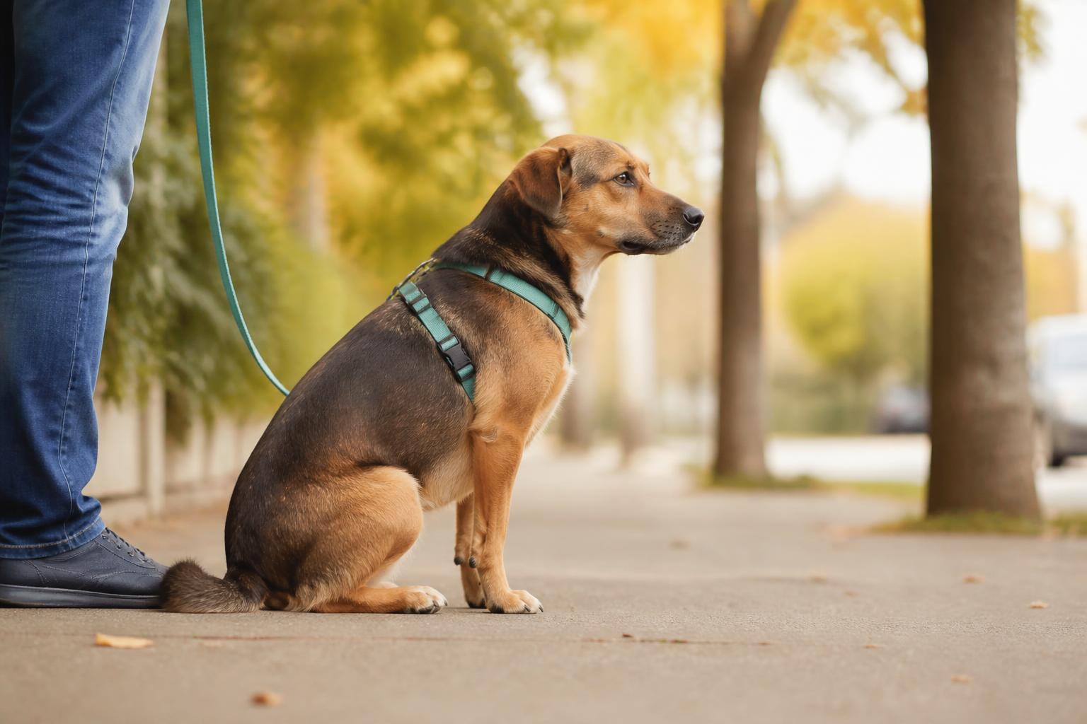 Il cane si blocca in passeggiata, perché tirarlo non risolve